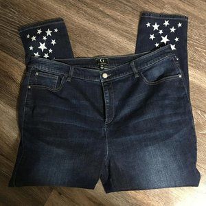 Guliani Star Jeans Measure 38 waist 46 hips  See photos  Pants1